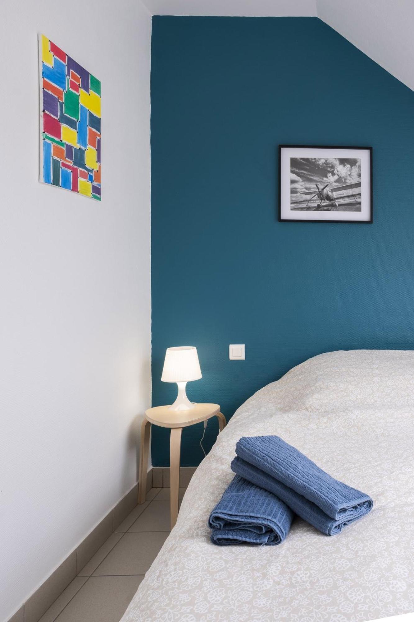 gîte de l'artiste Segré ✰ T2 confort ✰ centre ✰ 2 lits Exterior foto