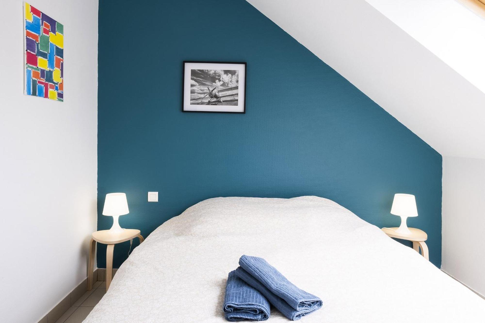 gîte de l'artiste Segré ✰ T2 confort ✰ centre ✰ 2 lits Exterior foto